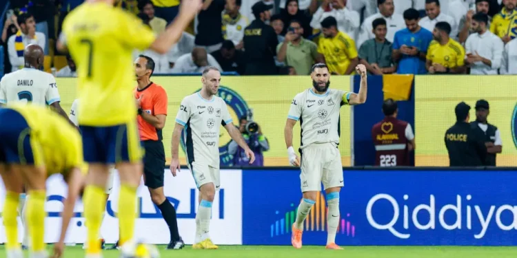 Em duelo Benzema x CR7, Al-Ittihad elimina Al-Nassr na 1ª derrota de Jesus