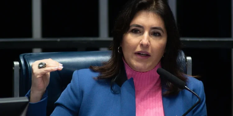 Simone Tebet anuncia que vai disputar o Senado por São Paulo