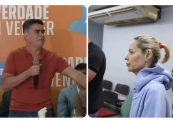 Prefeito David Almeida afirma que ex-assessora é inocente e questiona operação policial durante live