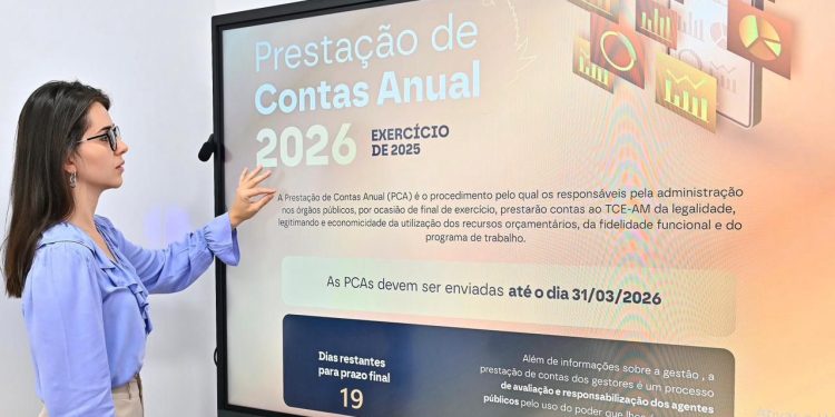 Faltando menos de três semanas para o prazo final, maioria das prestações de contas ainda não foi entregue ao TCE-AM