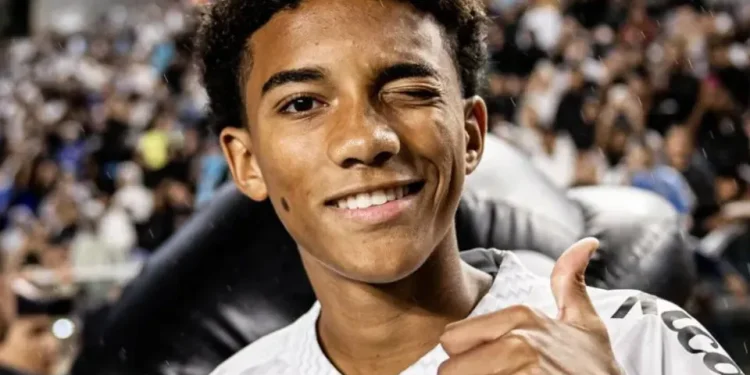 Jornal espanhol chama Robinho Jr. de ‘novo Neymar’ do Santos